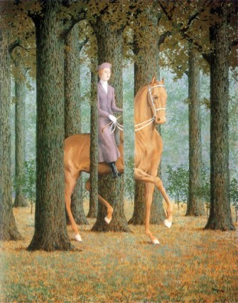 La firma en blanco, RenÃ© Magritte