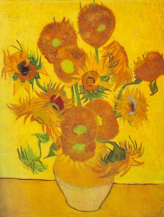 JARRÃN CON CATORCE GIRASOLES, VINCENT VAN GOGH