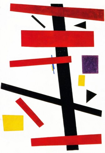 Descubriendo las obras del museo, Suprematismo DinÃ¡mico de Kasimir Malevich 