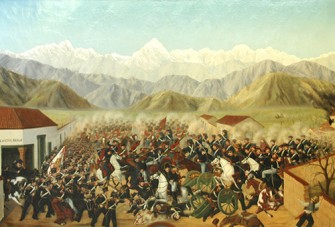Las banderas de Rancagua
