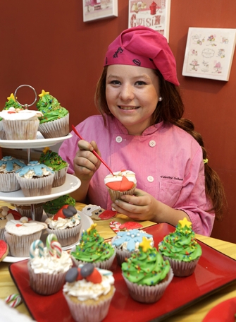 Cupcakes navideÃ±os