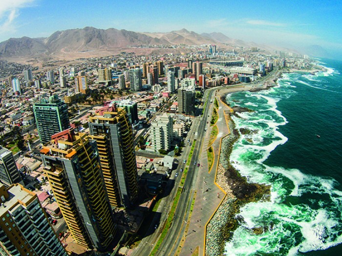 Antofagasta desde el cielo