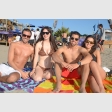 Felipe Reinike, Catalina Bañados, Javier Reinike y Valentina Luarte