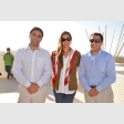 Rodrigo Manzur, Rosario Lorca y Carlos Flores