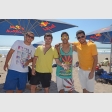 Diego Ortega, Francisco Arluciaga, Nicolás Sanguinetti y Cristian Arluciaga