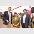 Milos Miskovic, Adriana Peñafiel y Andrés Mejías