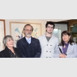 Carmen Azócar, Hellmut y Gaspar Brinkmann; y Marcela Bizama