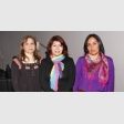 Carolina Yáñez, Iris Sanhueza y Ximena Belmar