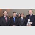 Francisco Miguieles, Emilio Armstrong, Gustavo Alcázar y John Reid