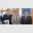 Pablo Osorio, Cristián Puentes y Javier Aliaga