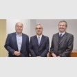 Germán Pavón, Gonzalo Rioseco y Felipe Metzner