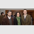 Rafael Enríquez, Alejandra Gouet y Aurelio Maira