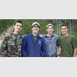 Tomás Hameau, Renato Segura, Francisco Figueroa y Tomás Ortiz