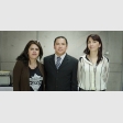 Ivette Ibáñez, Marco Sánchez y Liliana Salazar