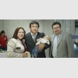 Gisela Torres, Ricardo Hidalgo y Leonardo Cifuentes