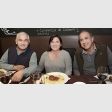 Juan Pablo Carrasco, Rosemarie Banchieri y Juan Luis Sfeir