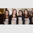Monserrat Carro, Magdalena Arancibia, Valentina Flores y Camila Umaña
