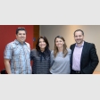 David Sirlopu, Verónica Villarroel, Marcela Aravena y Francisco Ceric