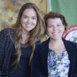 Catherine Echaiz y Lea Rodríguez