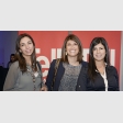 Daniela Olivares, Marcela Muñoz y Carla Sanhueza