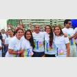 Alba Santander; Carla, Fernando, Fernanda y Camila Bravo