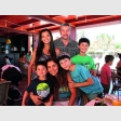Bárbara, Roberto, Tomás, Mateo  Cifuentes,Liset Gómez y Martín Cifuentes.
