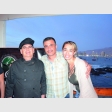 Rafael Pino, Sebastian Farias y Mónica Arias