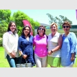 María Carolina Mozo, Lucia Paz Larenas, Ángelica Toro, Karin Riedel y María Soledad Alvarez